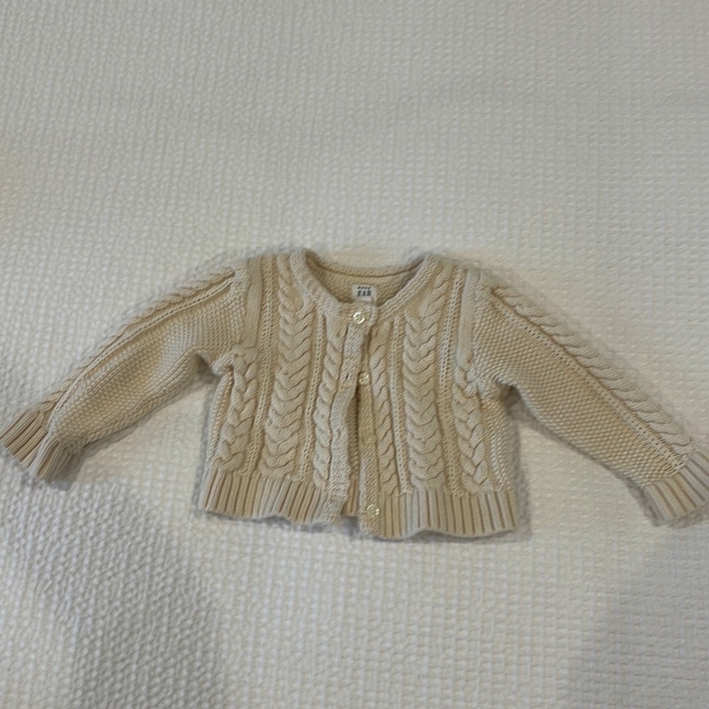 Baby Gap cable cardigan
